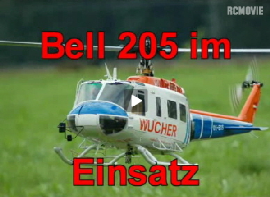 Bell 205 im Einsatz