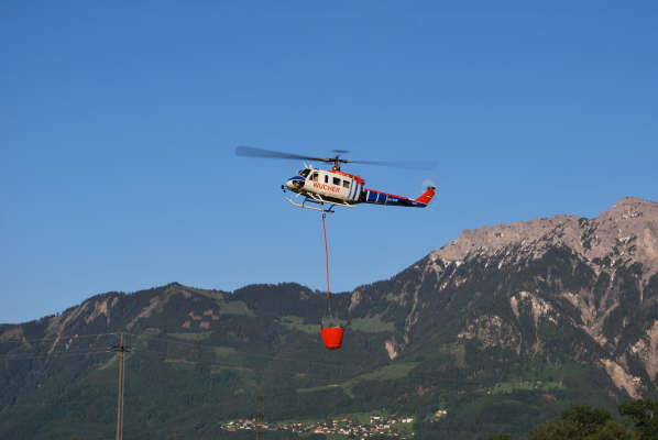 und auch das so ein Bambisack fliegen kann