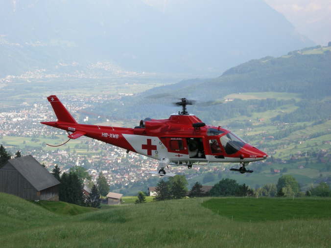 Agusta A109K2 der REGA