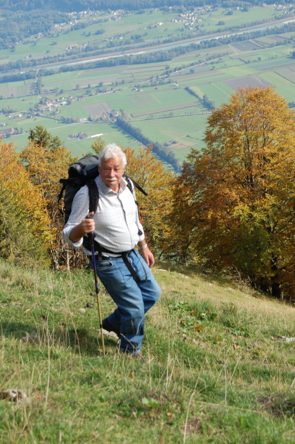 Papa muss leider wieder ins Tal