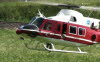 Bell412 in Air Zermatt Lackierung