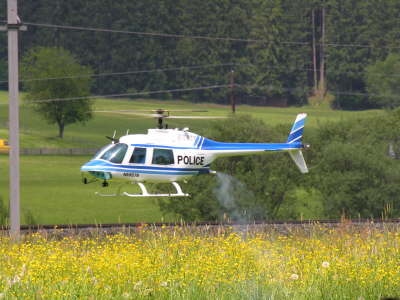 Police Jet-Ranger von Pirmin