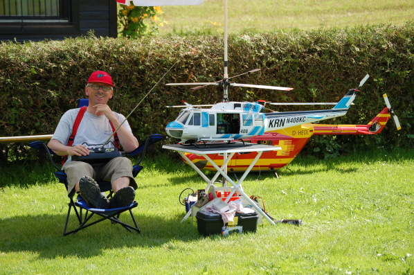 Werner mit Bell 205