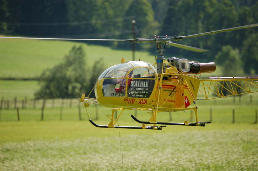 Helibernina im Einsatz