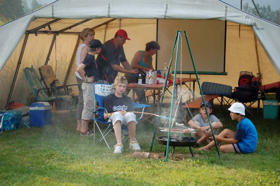 Die Jungs haben Hunger