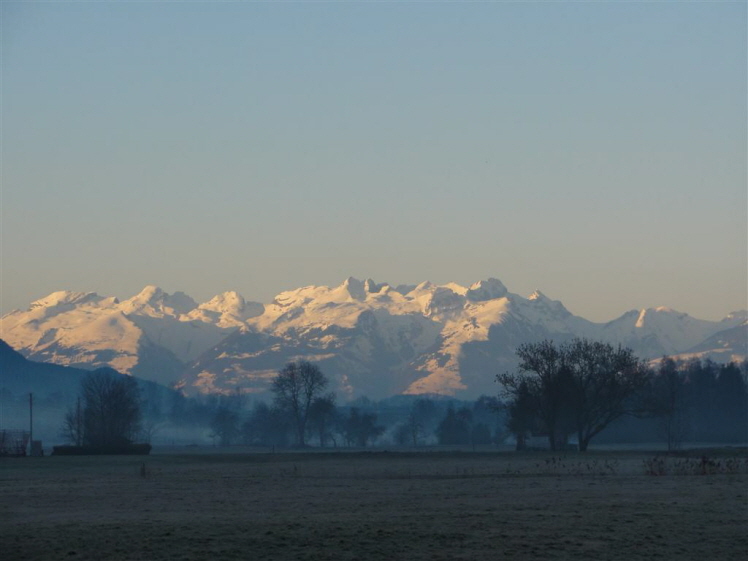 Wunderbare Morgenstimmung