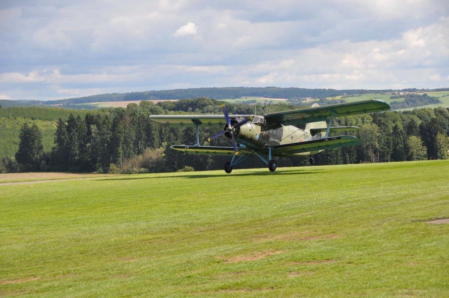 Antonov im Landeanflug