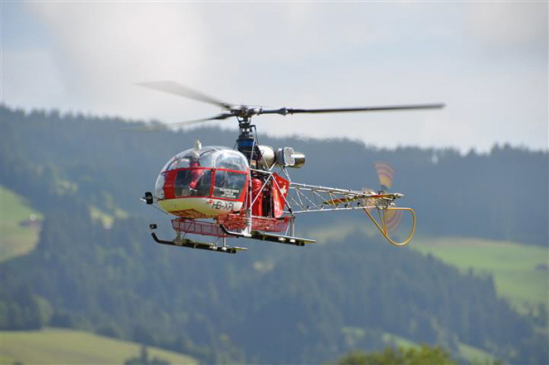 Elegante Landung bei diesem Wind