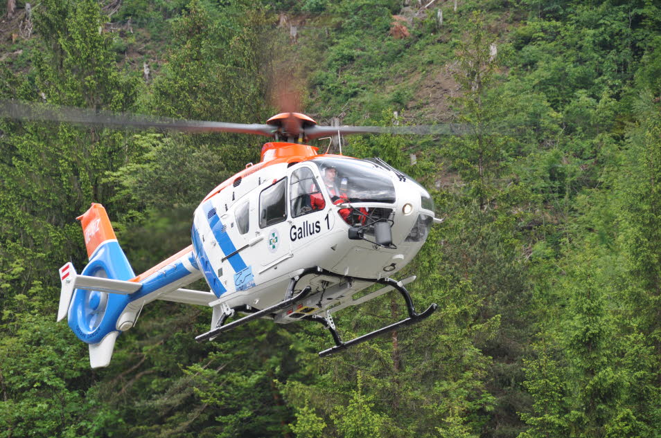 EC135 Wucher Rettung