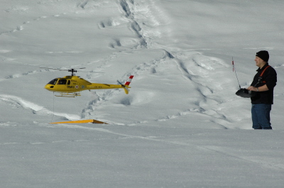 Heli und Schnee