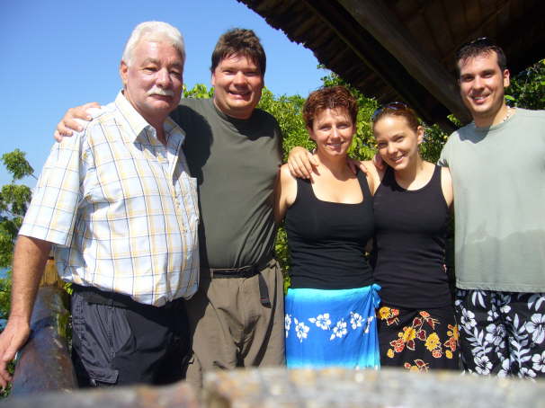 Gruppenbild auf Pearlfarm