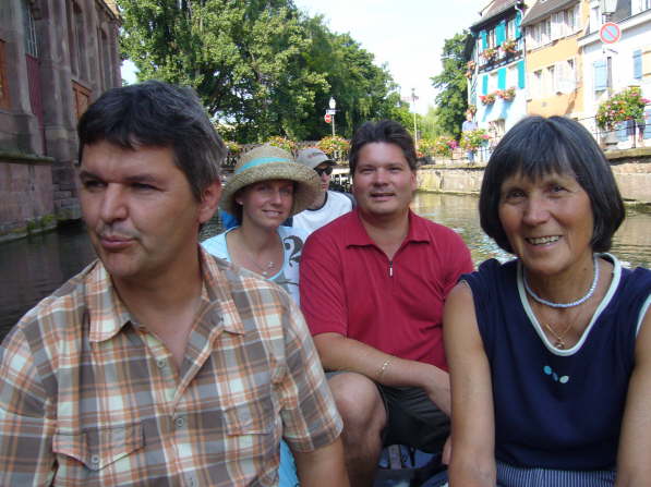 Gondelfahrt in Colmar