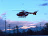 EC145 Abendstimmungsbild