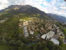 Vaduz mit Dreischwestern im Hintergrund