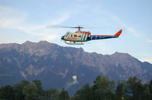 Schn noch ein Flug am Abend